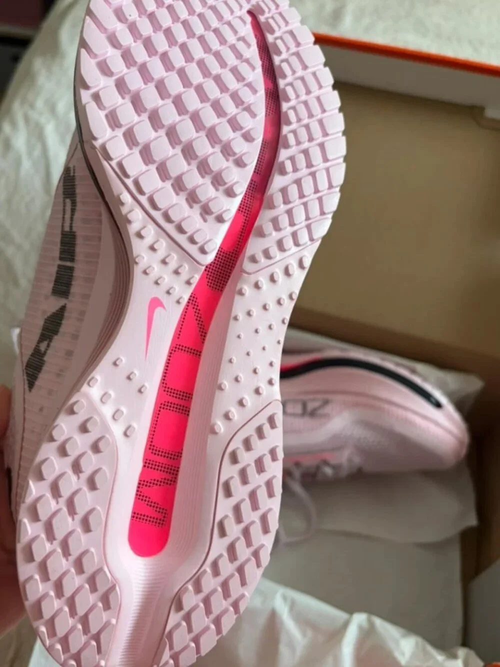 Nike Air Zoom Pegasus Premium Pink Running Shoes Men's Size US 9